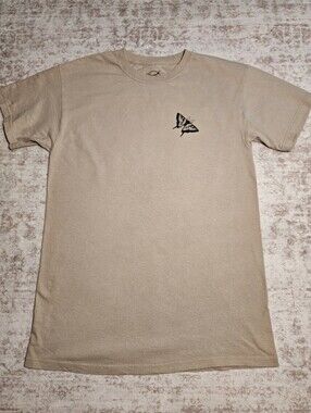Neon Riot Men's Beige Butterfly Graphic Tee